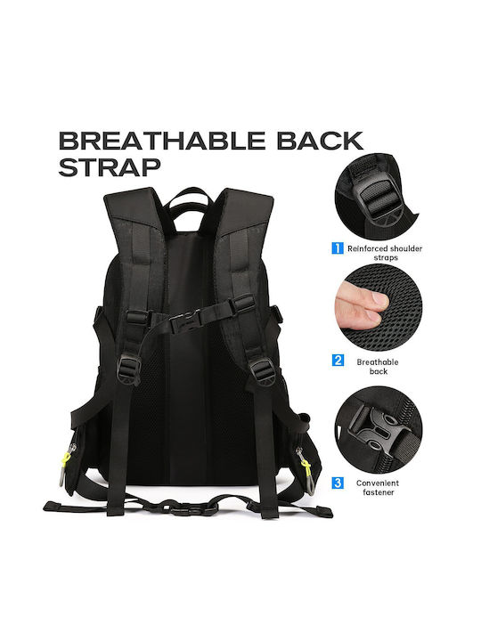 Cardinal Mountaineering Backpack 47lt Waterproof Black Trekking