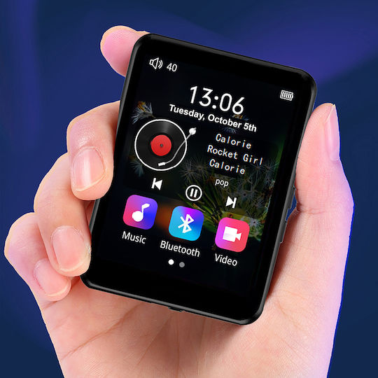 Zenwire MP4 Player 36GB With 2.4" IPS Touch Screen Black
