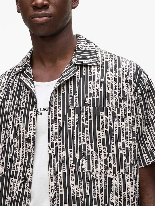 Short Sleeve Cotton Shirt Multicolour