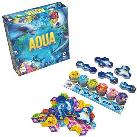 Board Game Aqua for 1-4 Players 8+ Years (EN) USAopoly