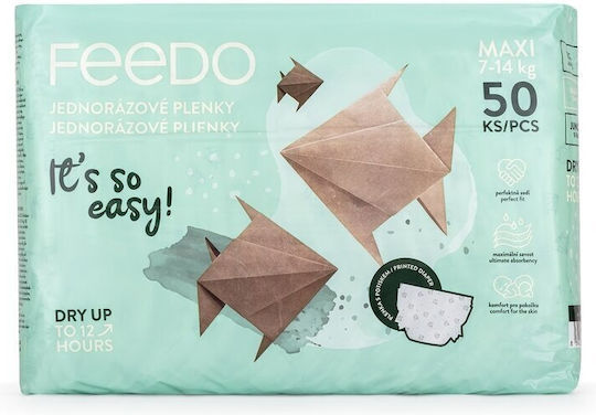 Feedo Памперси с лента за 7-14 кг 50 броя