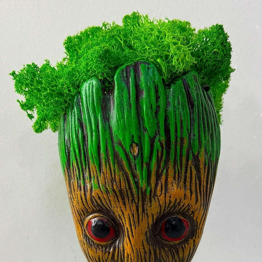 Velve Vază Decorativă Din Ceramică Verde