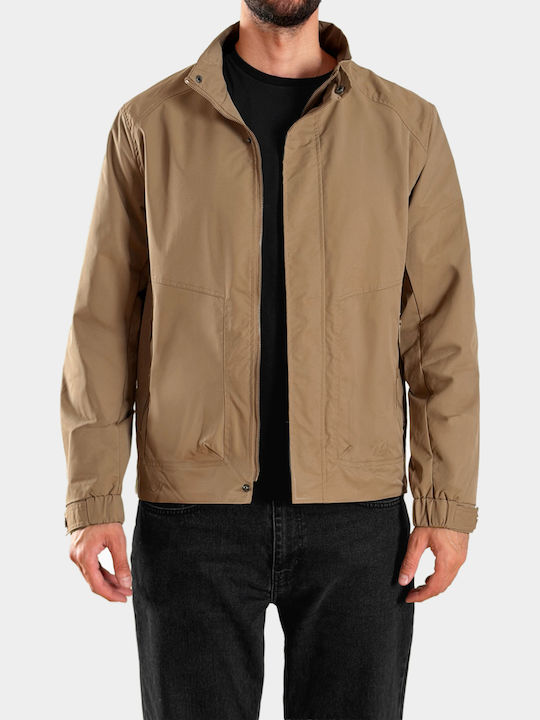Windproof Beige Jacket