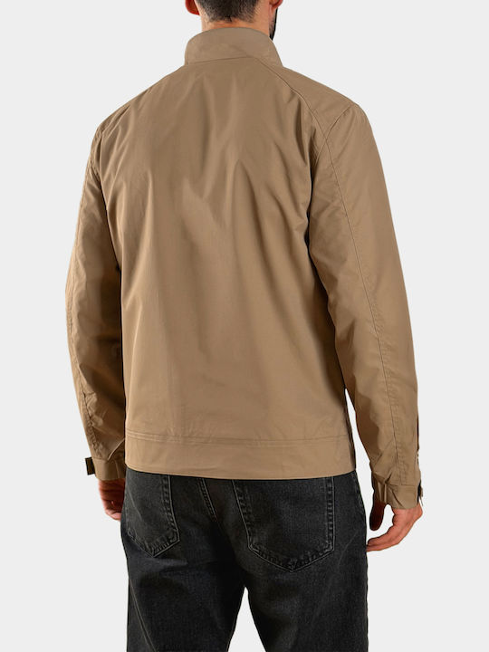 Windproof Beige Jacket