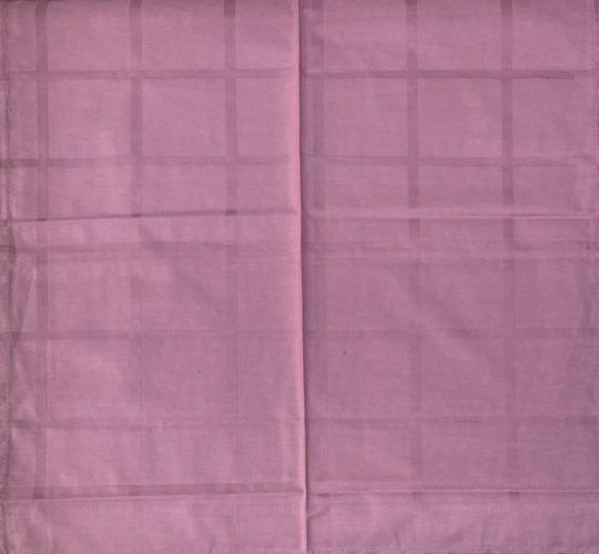 Kariert Tischdecke Set 4Stücke Rosa 55x55cm