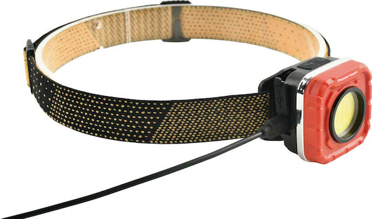 Powertech Rechargeable LED Headlamp IP64 with Maximum Brightness 950lm