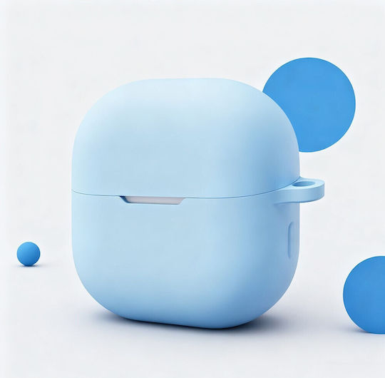 Silicone Case With Hook In Light Blue Colour For Huawei FreeClip 2