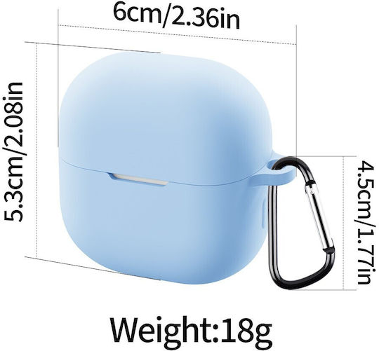 Silicone Case With Hook In Red Colour For Huawei FreeClip 2