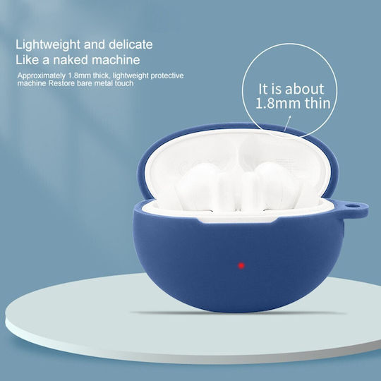 Husă Din Silicon Cu Cârlig Albastră Pentru Huawei FreeBuds 6i
