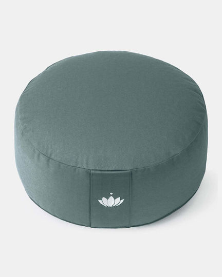Lotuscrafts Meditation Pillow Lotus Balsam Green Dimensions 31 × 15 cm 1.6 kg