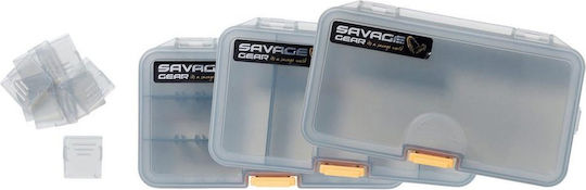 Savage Gear Lurebox Smoke Ck 3 Pieces Lurebox 4 21.4 X 11.8 X 4.5 Cm