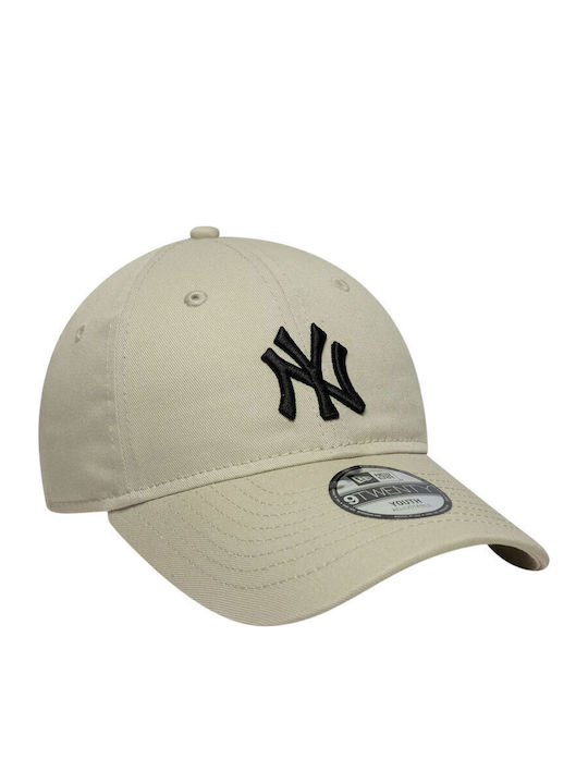 New Era Kids' Jockey Fabric Hat New York Yankees Beige