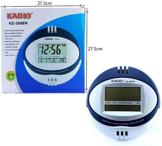 Kadio Digital Uhr Digital Clock Kd-3806n