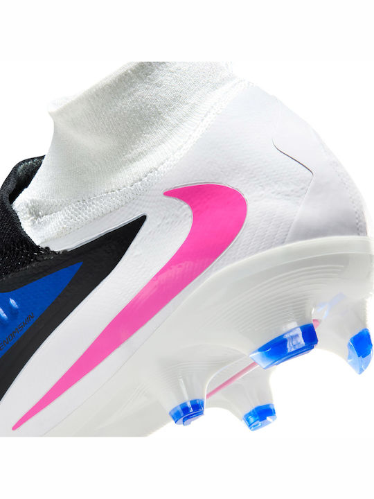Nike Phantom 6 High Pro Футболни Обувки с Бутони FG Сини