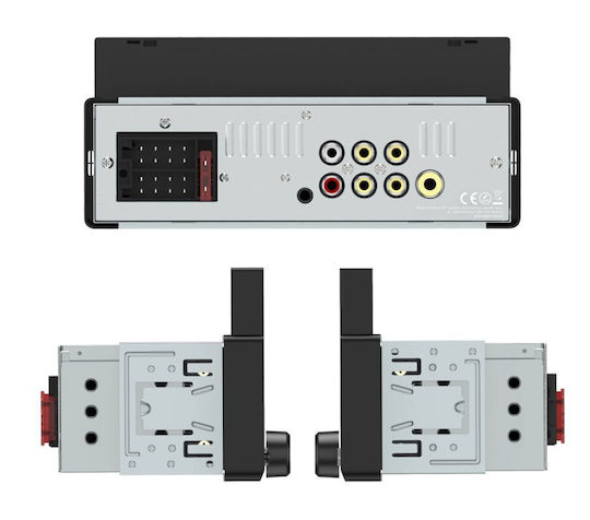 Kruger & Matz Ηχοσύστημα Αυτοκινήτου (Bluetooth/USB/WiFi/GPS/Apple-Carplay/Android-Auto)