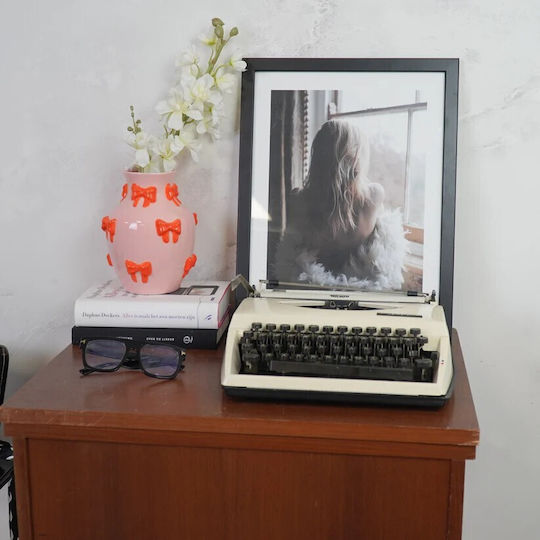 Beauty Home Βάζο Κορδέλες – Ροζ Πορτοκαλί 14x14x19cm Beauty Home