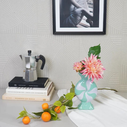 Beauty Home Вазо “Карамела” – Лилаво Мента 12×6,5x20см Beauty Home