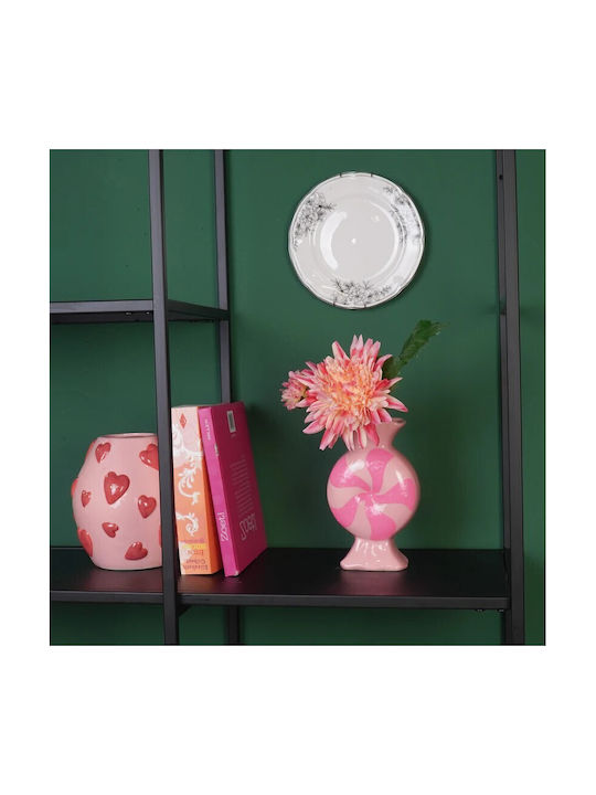 Beauty Home Vase „Karamela“ – Rosa Neon 12×6,5x20cm