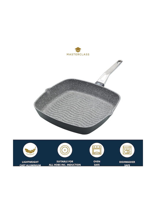 Kitchen Craft Grătar din Aluminiu 28cm
