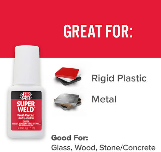 Adeziv Instant Superweld Brush-on 6g Transparent