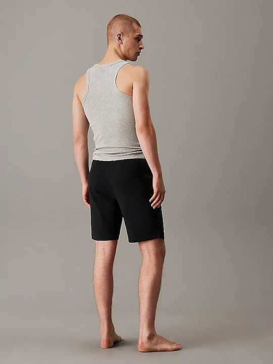 Calvin Klein Καλοκαιρινή Ανδρική Βερμούδα Πιτζάμας Μαύρο Calvin Klein Καλοκαιρινή Ανδρική Βερμούδα Πιτζάμας Μαύρο