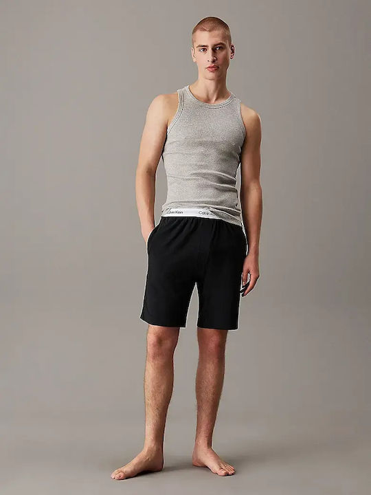 Calvin Klein Bermudă Pijamale de Vară pentru Bărbați Negru