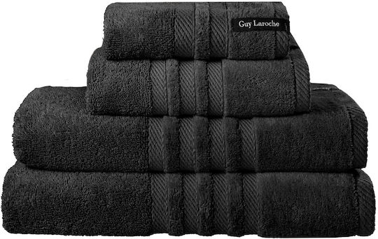 Guy Laroche Facecloth Bonus 50x90cm Black Weight 560gr/m²