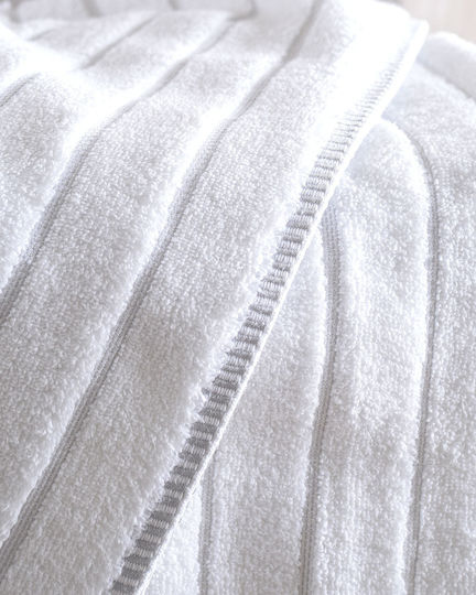 Rythmos Bath Towel Set 3pcs Pyramid Beige Weight 530gr/m²