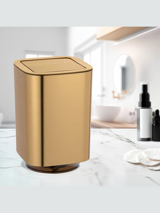 Wenko 24163100 Badezimmerkorb Gold