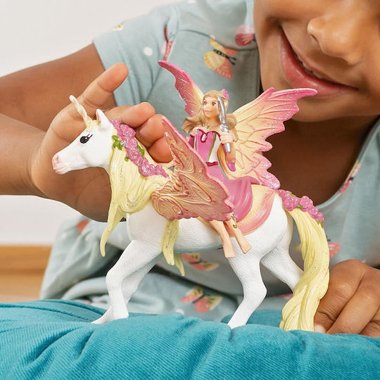 Schleich-S Fairy Feya with Pegasus Unicorn Bayala για 7-12 Ετών