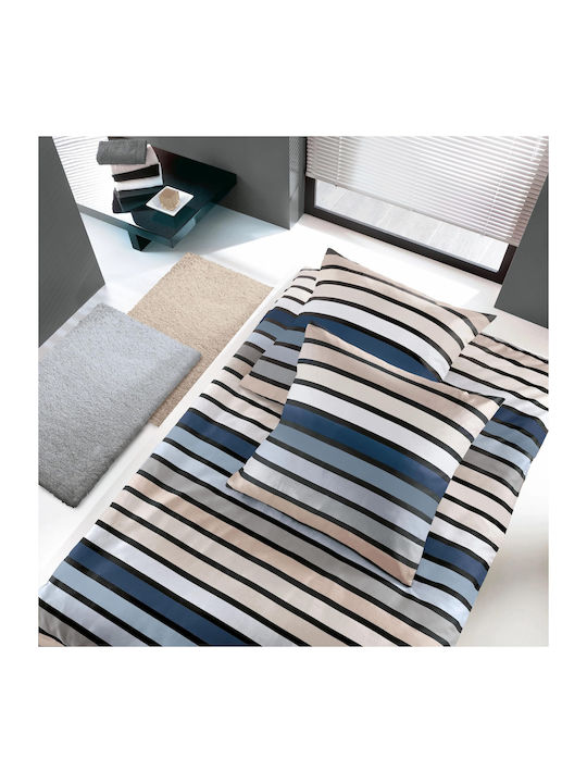 Kleine Wolke Duvet Cover Cotton Single 135x200 Rimini Multicolored