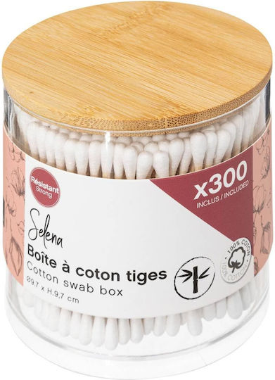 Countertop Plastic Transparent Cotton Case