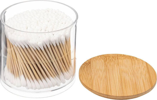 Countertop Plastic Transparent Cotton Case