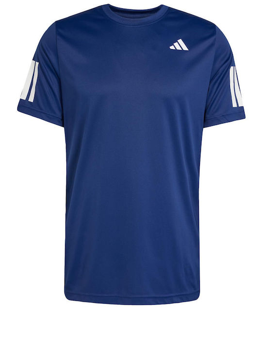 adidas Club JN5730 Men's Blue Tennis Shirt