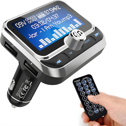 SGTT Transmițător FM Pentru Mașină Cu Bluetooth MicroSD USB