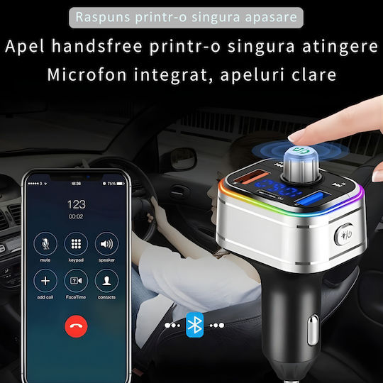 SGTT FM Transmitter Αυτοκινήτου με Bluetooth / USB / MicroSD