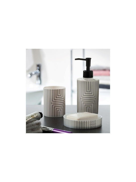 Dimitracas Graphic Dispenser Πλαστικό Λευκό 300ml