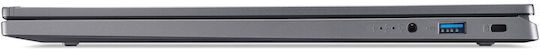 Acer Aspire 17 17.3" IPS FHD (i9-13900H/16GB/1TB SSD/Fără Sistem de Operare) Gri Oțel (Tastatură International English)