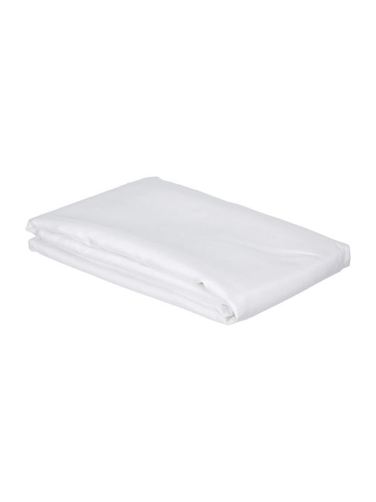 Douceur d'Intérieur Tablecloth Stain Resistant Essentiel Blanc 140x300cm