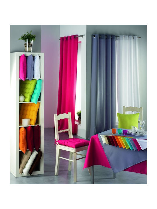Tablecloth Stain Resistant Essentiel Blanc 180x180cm