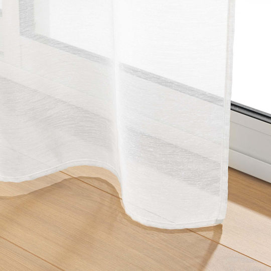 Douceur d'Intérieur Vorhang mit Grommets L-C Lissea Weiß 140x240cm