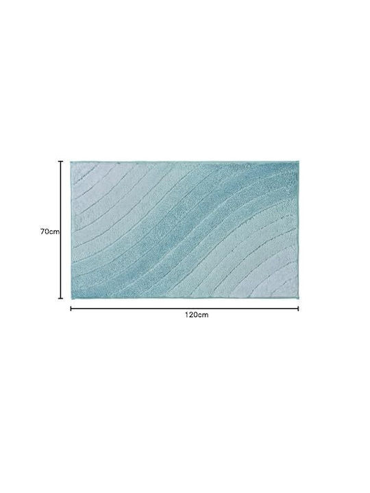 Kleine Wolke Rutschfest Badematte Synthetisch,Polyester/Cotton/Leather Rechteckig Tender 4099649225 Opal Green 70x120cm