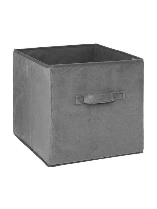 5Five Fabric Storage Box Gray 31x31x31cm