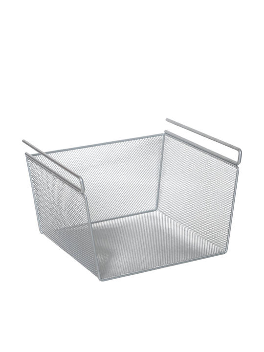 Zeller Plastic Storage Box with Lid Gray 26x19x29cm 1pcs