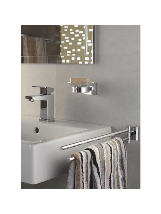Grohe Schiene Badezimmer Doppel Wandmontage Schrauben Silber