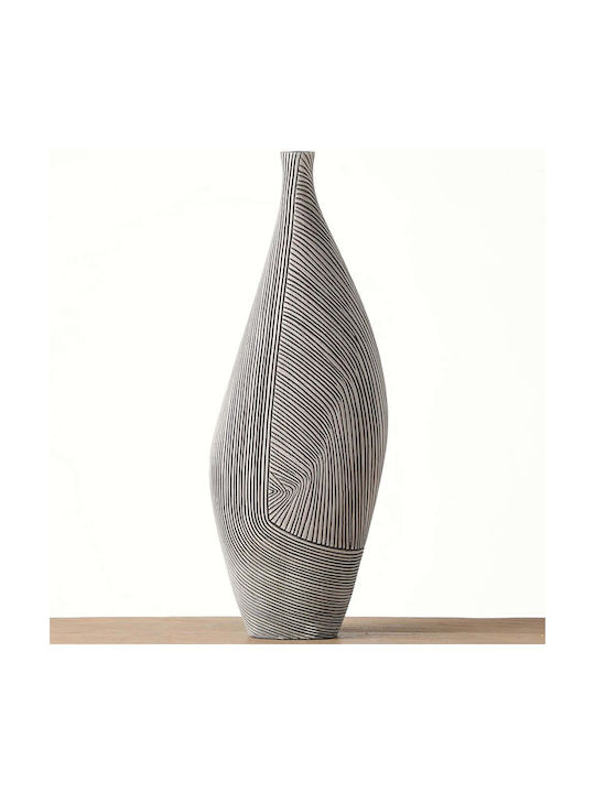 Espiel Decorative Vase Gray 19x11x51cm