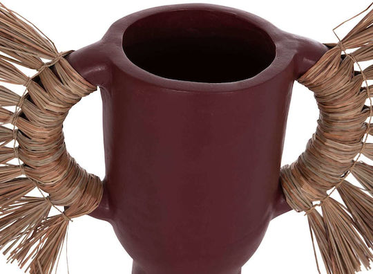 Freebox Decorative Vase Red 55x19x34cm