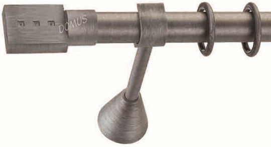 Metallic Curtain Pole Enis India Industrial 300cm Double Rail