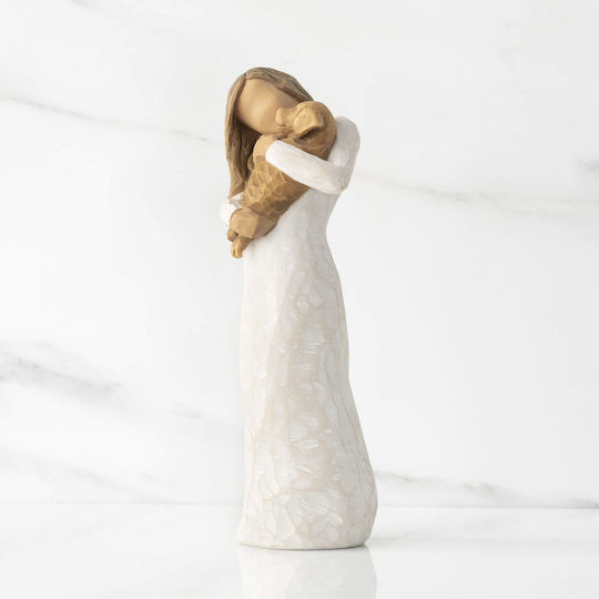 Willow Tree Διακοσμητικό Σκυλάκι Πολυρητίνης 19.5x5x5.5cm