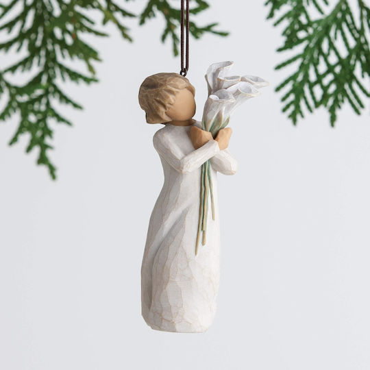 Enesco Διακοσμητικό Αγαλματίδιο Πολυρητίνης Beautiful Wishes 11.5x5x11.5cm